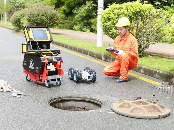 阳原管道机器人检测